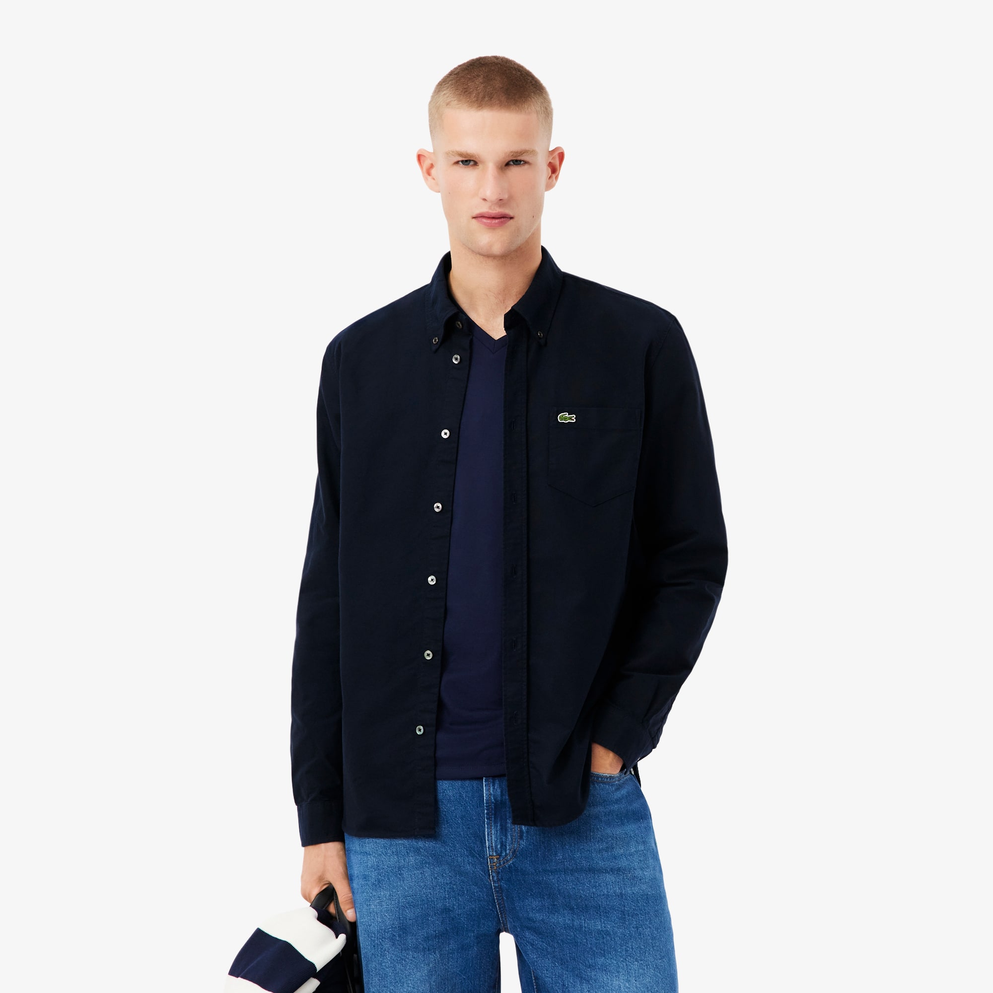 Lacoste Men's Regular Fit Oxford Shirt