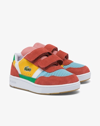 Infants' T-Clip Leather Lacoste x Peanuts Sneakers