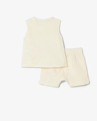 Infants' Sleeveless Cotton Set
