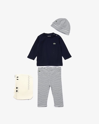 Ensemble de pyjama enfant en coton c&ocirc;tel&eacute; avec pochette croco