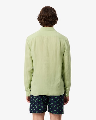Men's Regular Fit Linen Shirt