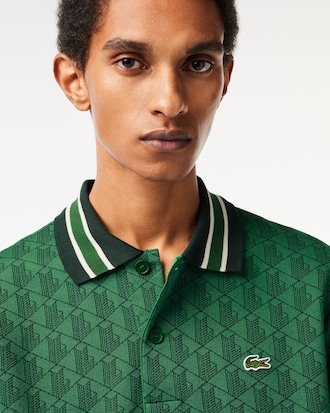 Men's Classic Fit Monogram Polo