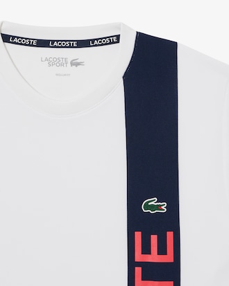 Playera deportiva con estampado ultra seco para hombre