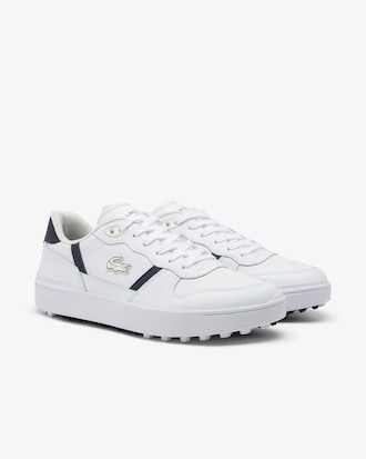 Men's T-Clip Golf Leather Golf Shoes