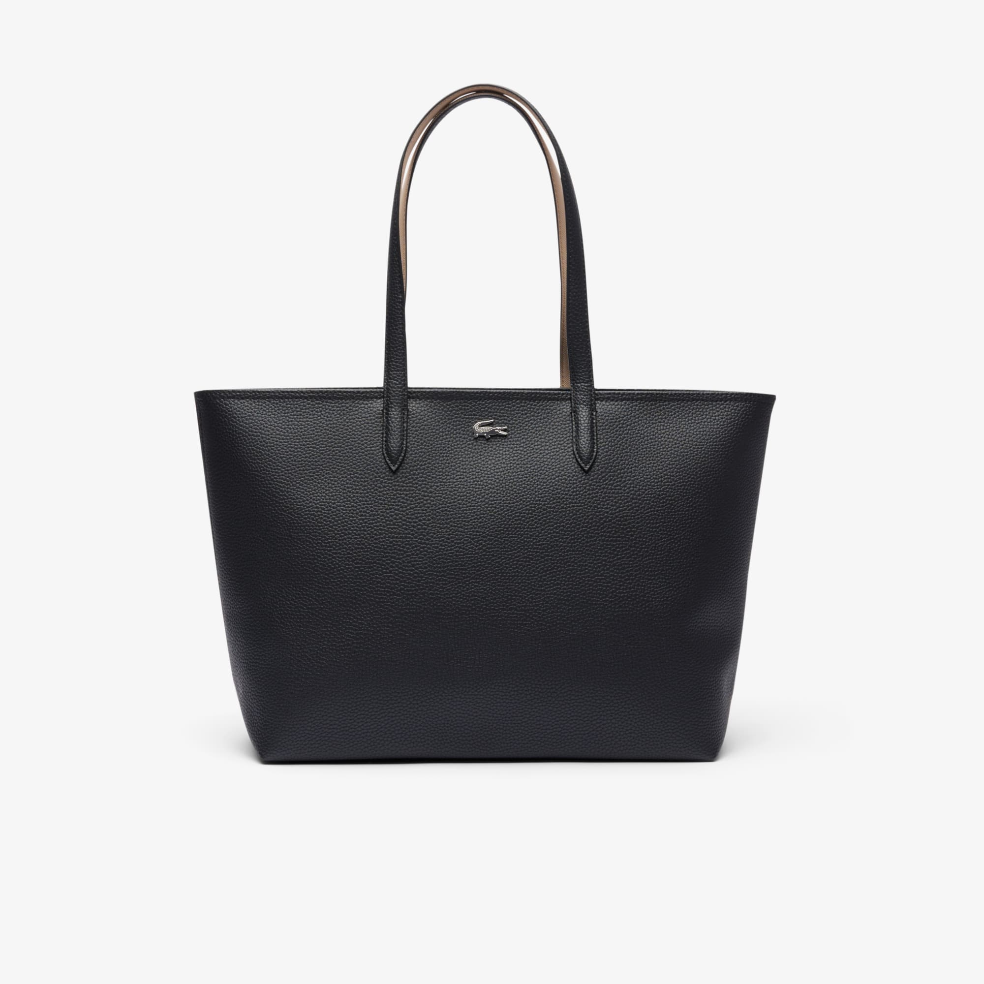 Lacoste Women's Anna Zip Tote - One Size In Black