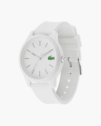 Men's L.12.12 White Silicone Strap Watch