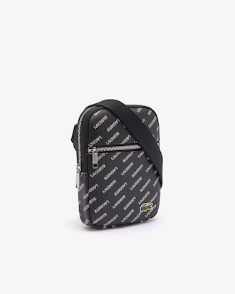 Men's LCST Logo Print Satchel