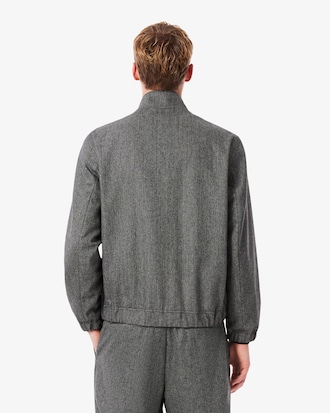 Men's Wool Harrington Jacket