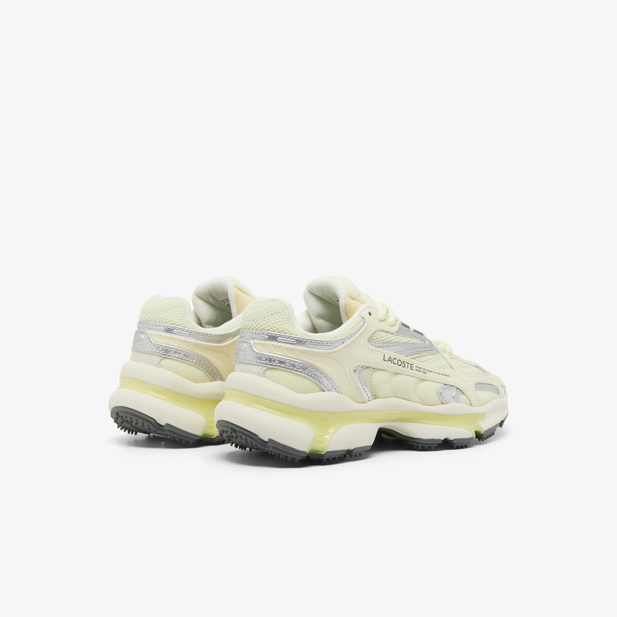 LACOSTE スポーツスニーカー ベージュEUR39 中古・古着通販】LACOSTE (ラコステ) スニーカー ベージュ