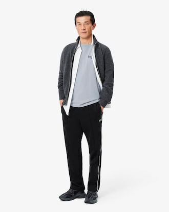 Playera de Tejido Jersey con Estampado de Tenis