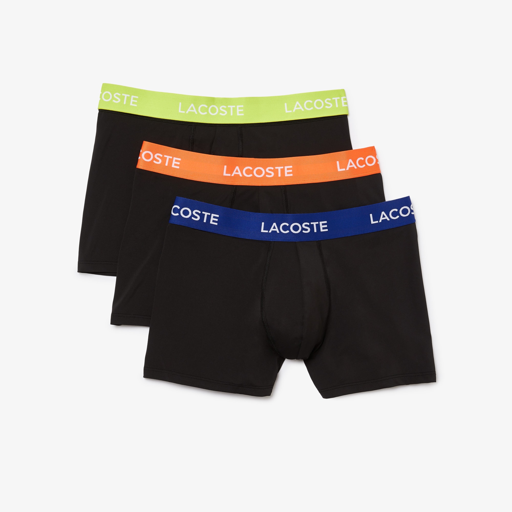 Men's 3-Pack Microfiber Trunks - Underwear - New In 2026 | Lacoste