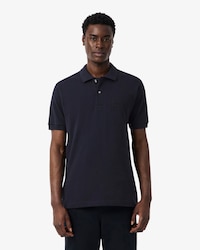 Classic Fit Embroidery Detail Petit Piqu&eacute; Polo Shirt