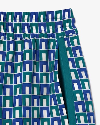 Women's Graphic Motif Draped Shorts