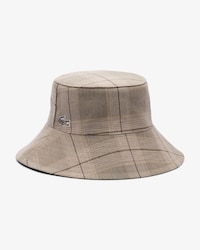 Women's Plaid Cotton Poplin Bucket Hat