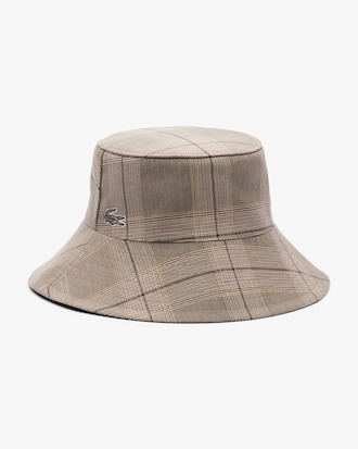 Women's Plaid Cotton Poplin Bucket Hat