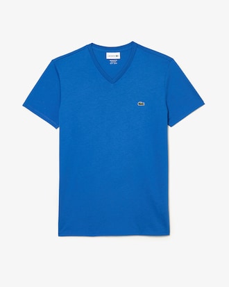 Men's Lightweight Pima Cotton V-Neck T-Shirt