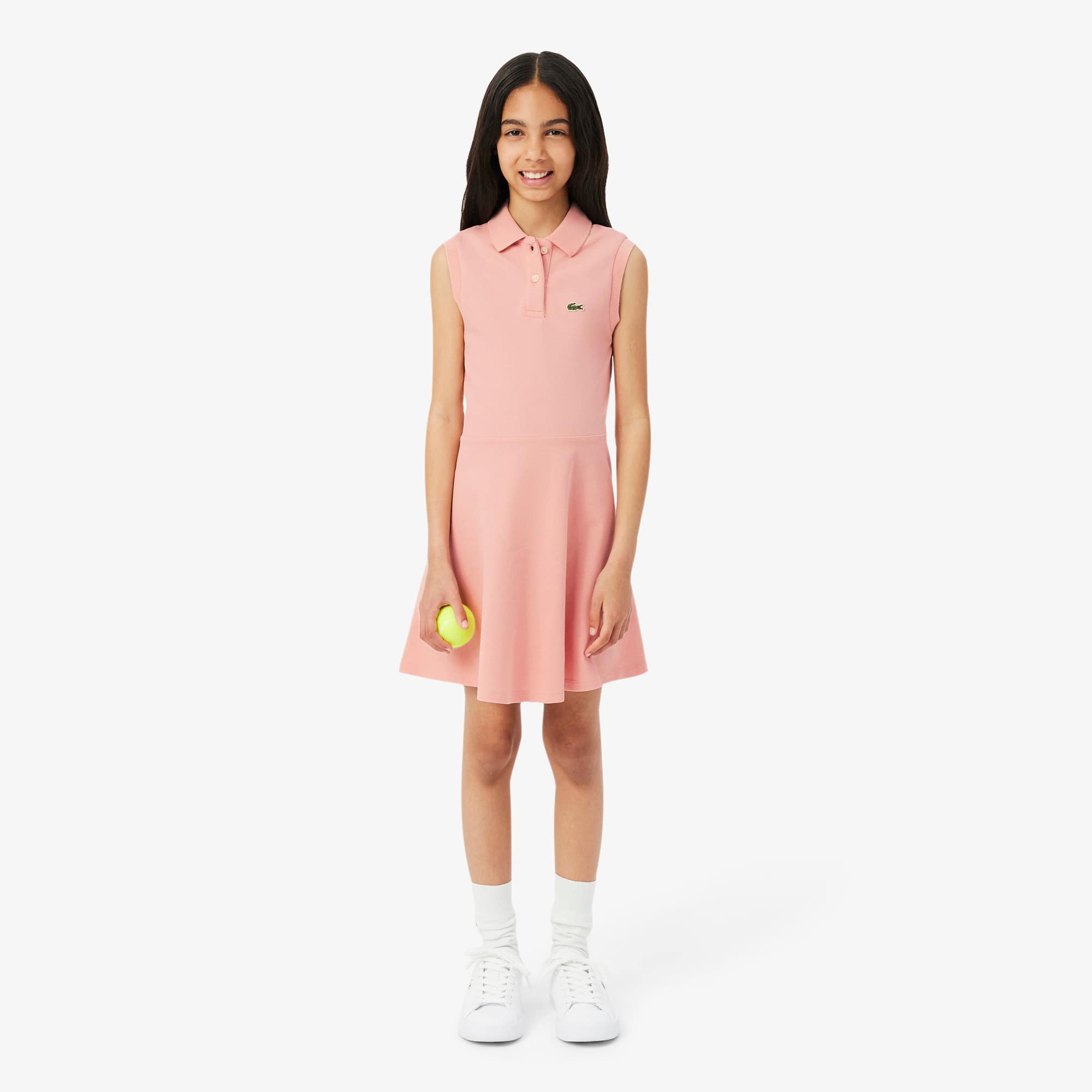 Lacoste Sleeveless Stretch PiquÃ© Dress