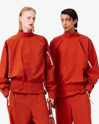 Veste popover taffetas technique D&eacute;fil&eacute;