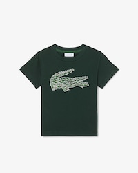 Boys' Crocodile Print Cotton T-Shirt