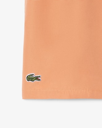 Monochromatic Lined Swim Trunks