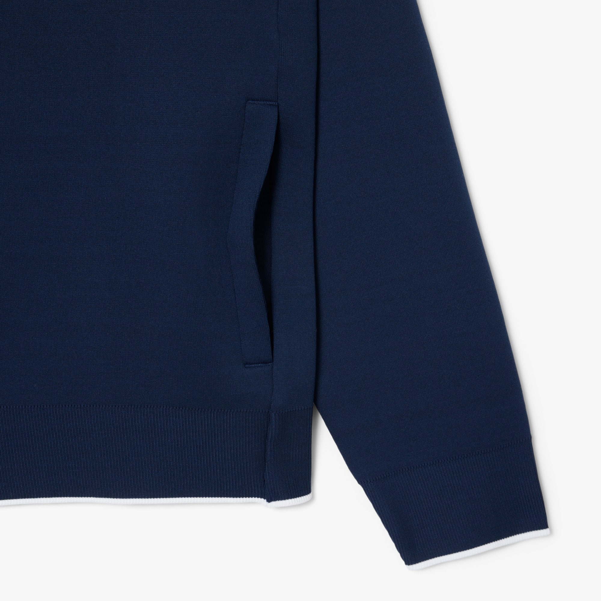 Tennis Heritage Polo Collar Zipped Sweatshirt - Sweaters