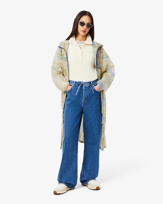 Women's Long Oversized Water-Repellent Parka
