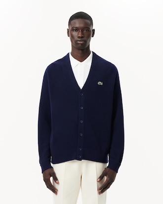 Men's Relaxed Fit Wool Cardigan