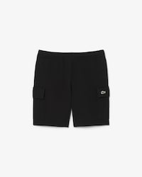 Men's Cotton Fleece Cargo Shorts