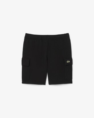 Men's Cotton Fleece Cargo Shorts