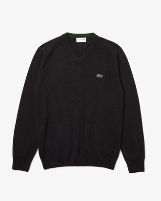 Men's Cotton V-Neck Sweater