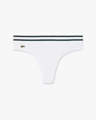 Cotton Stripe Waist String Briefs