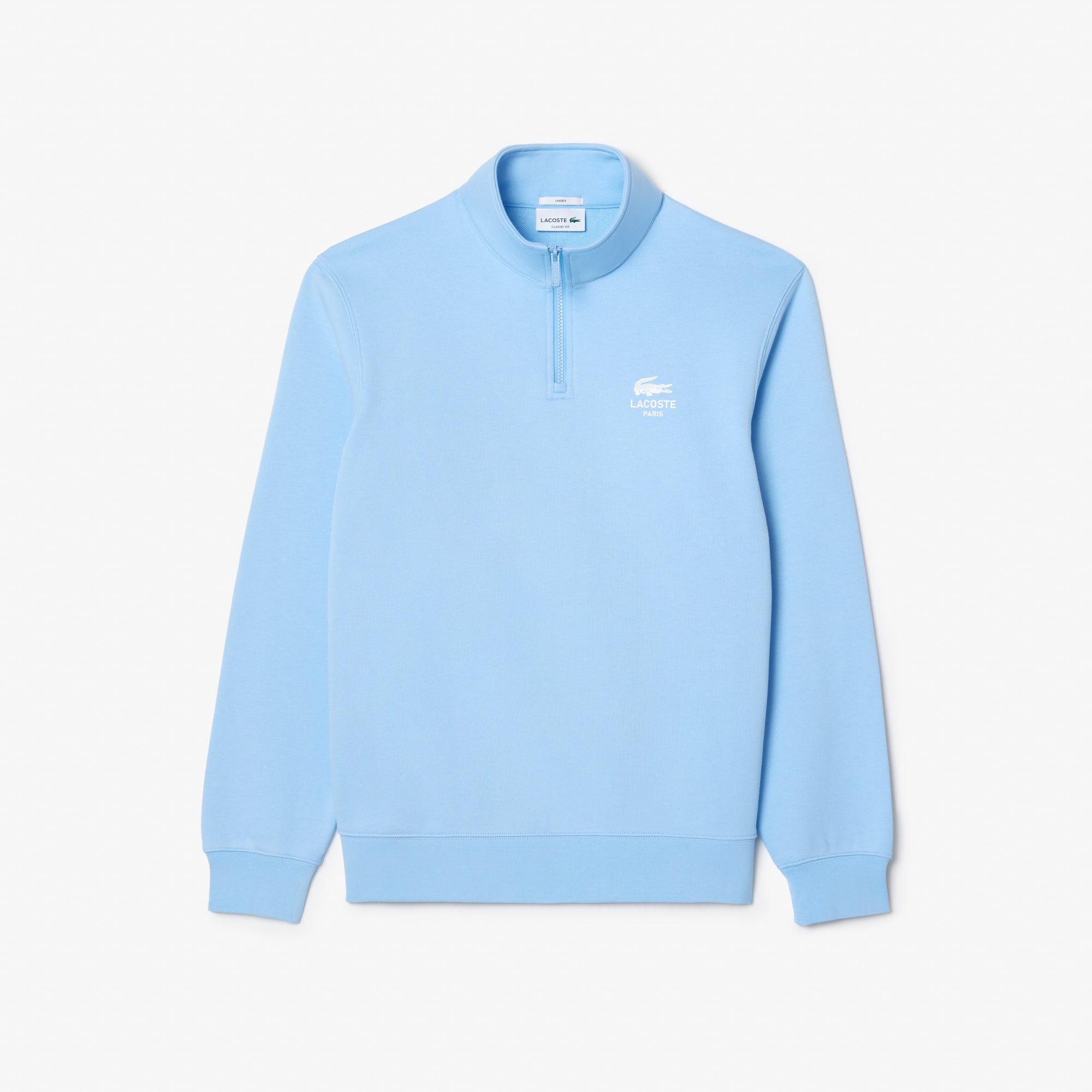 Unisex High-Neck Zip-Up Sweatshirt - Sweaters & Sweatshirts - New