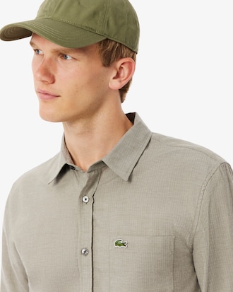 Camisa De Algod&oacute;n De Corte Regular