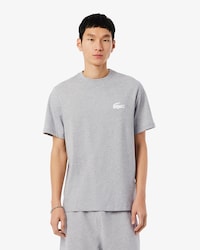 Men's Crocodile Print Cotton Undershirt