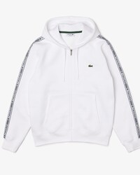 Men&rsquo;s Classic Fit Branded Stripes Zip-Up Hoodie
