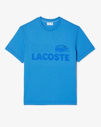 Men&rsquo;s Lacoste Vintage Print Organic Cotton T-shirt