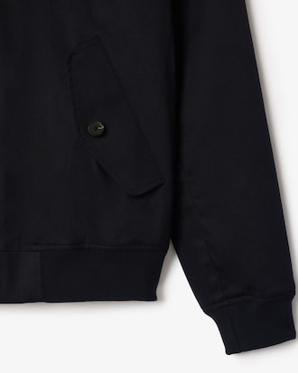 Men's Water-Repellent Twill Harrington Jacket