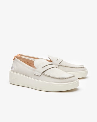 Mocasines H&iacute;bridos De Piel Lacoste Para Hombre