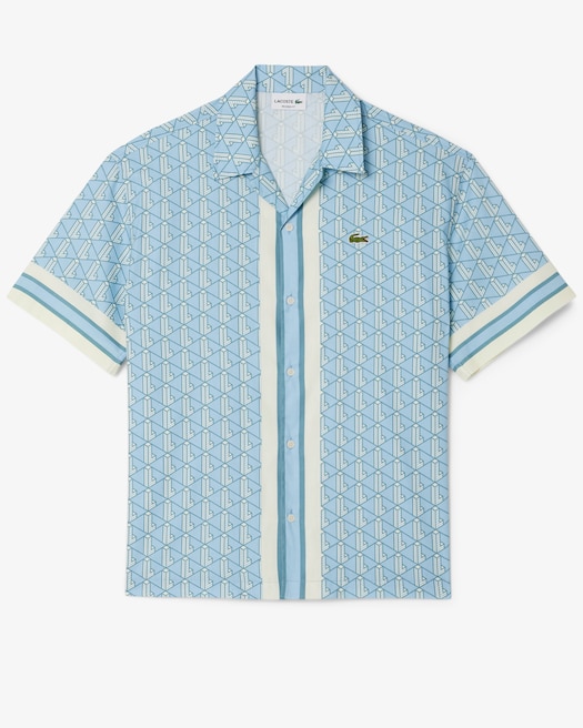 Men's Straight Cut Monogram Shirt