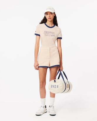 Shorts Piqué Paris Heritage 1924 Para Mujer