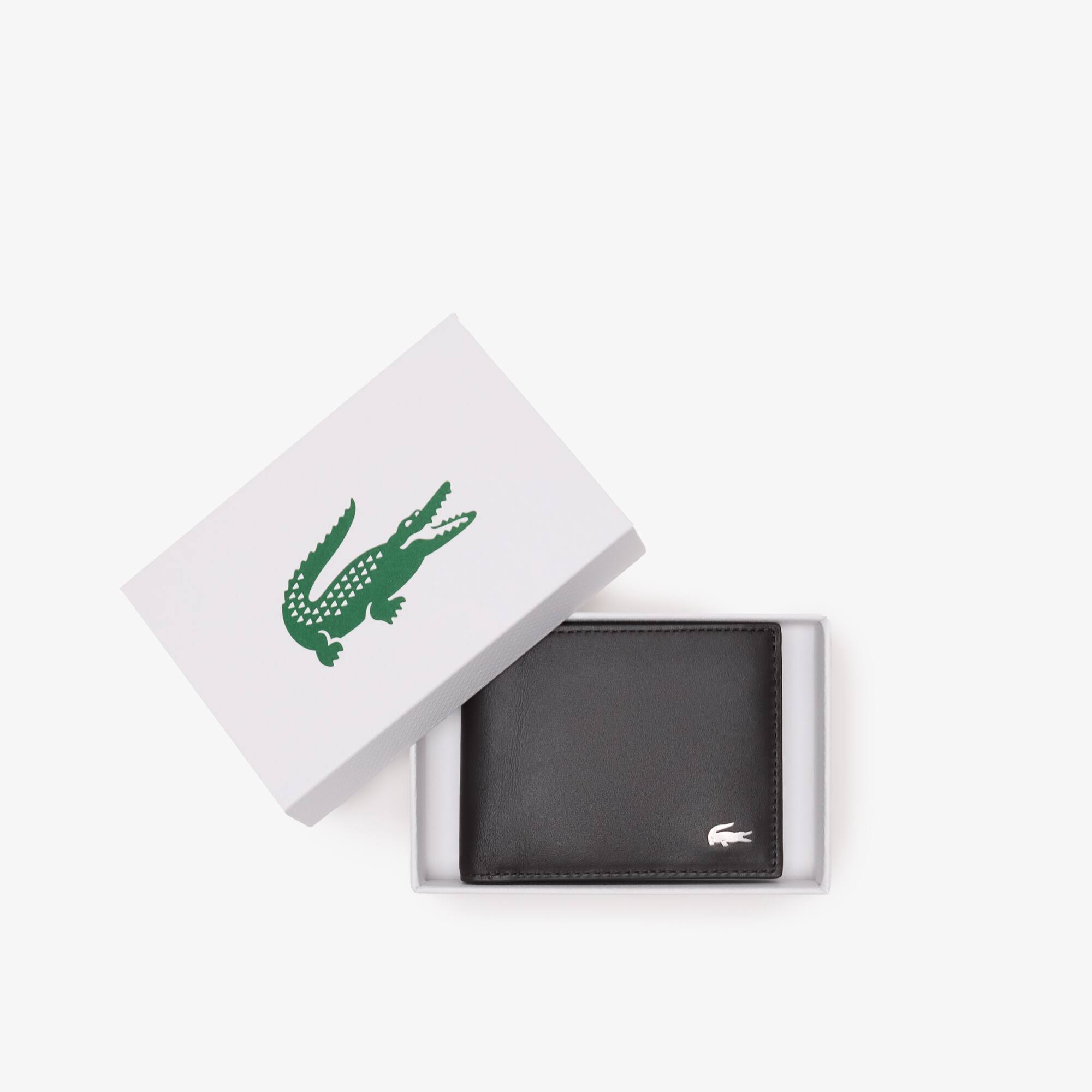 Small Fitzgerald Leather Billfold - Bags - New In 2025 | Lacoste