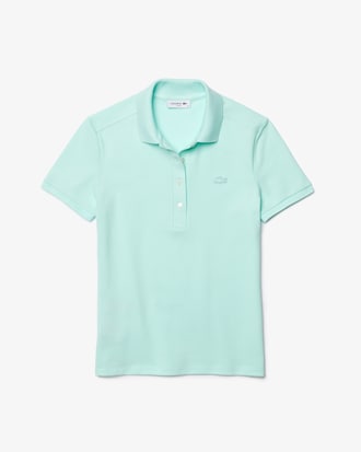 Women's L.12.D Slim Fit Stretch Mini Piqué Polo