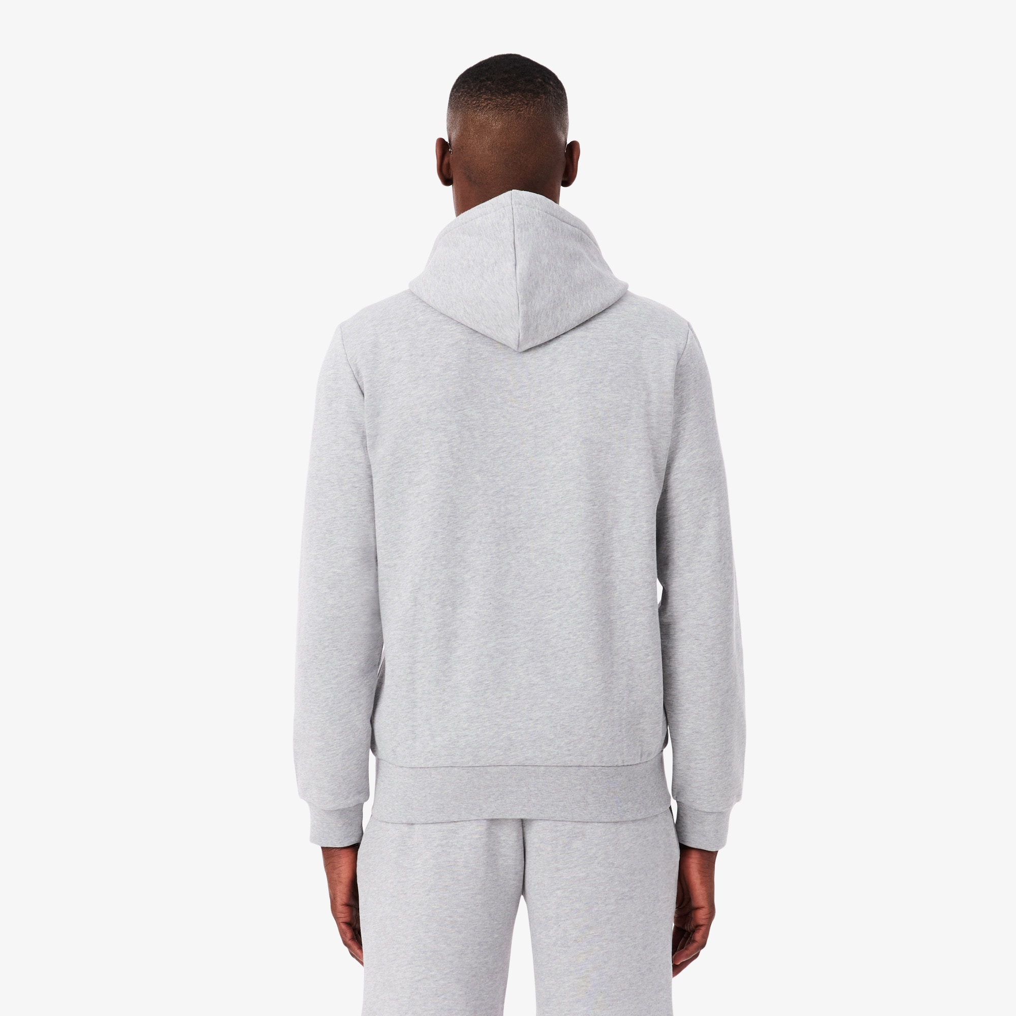 Organic Cotton Kangaroo Pocket Hoodie | Lacoste US | Men's Collection