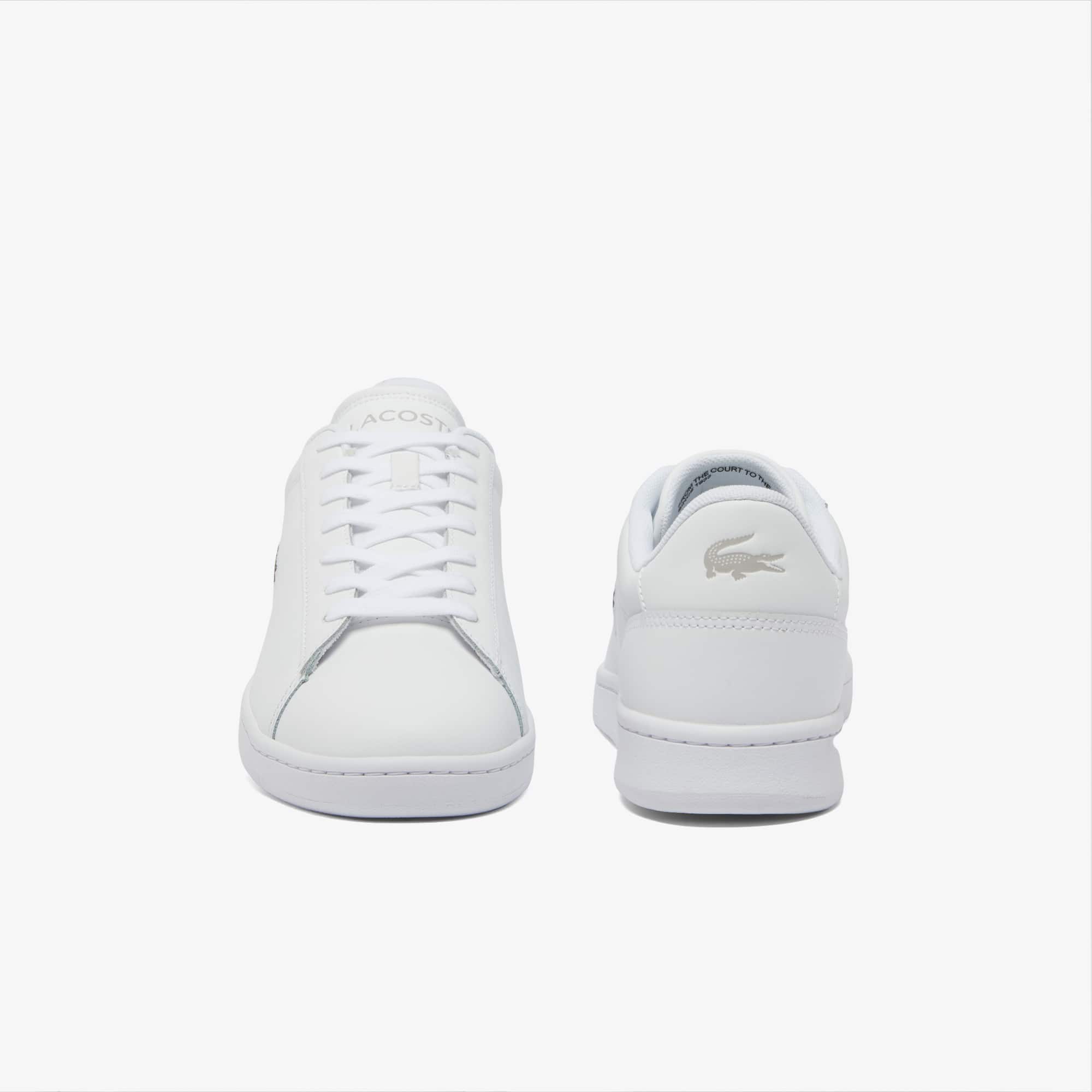LACOSTE シューズ・スニーカー CARNABY SET 224 10 SFA  3.5  WHT/WHT(21G) Men's Carnaby Set Leather Sneakers - Sneakers - New In 2026 | Lacoste