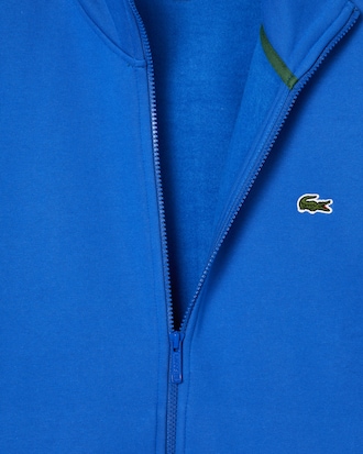 Men's Logo Stripe Zip-Up Sweatshirt