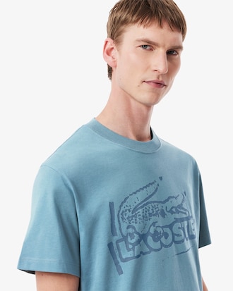 Men's Printed Cotton Jersey T-Shirt