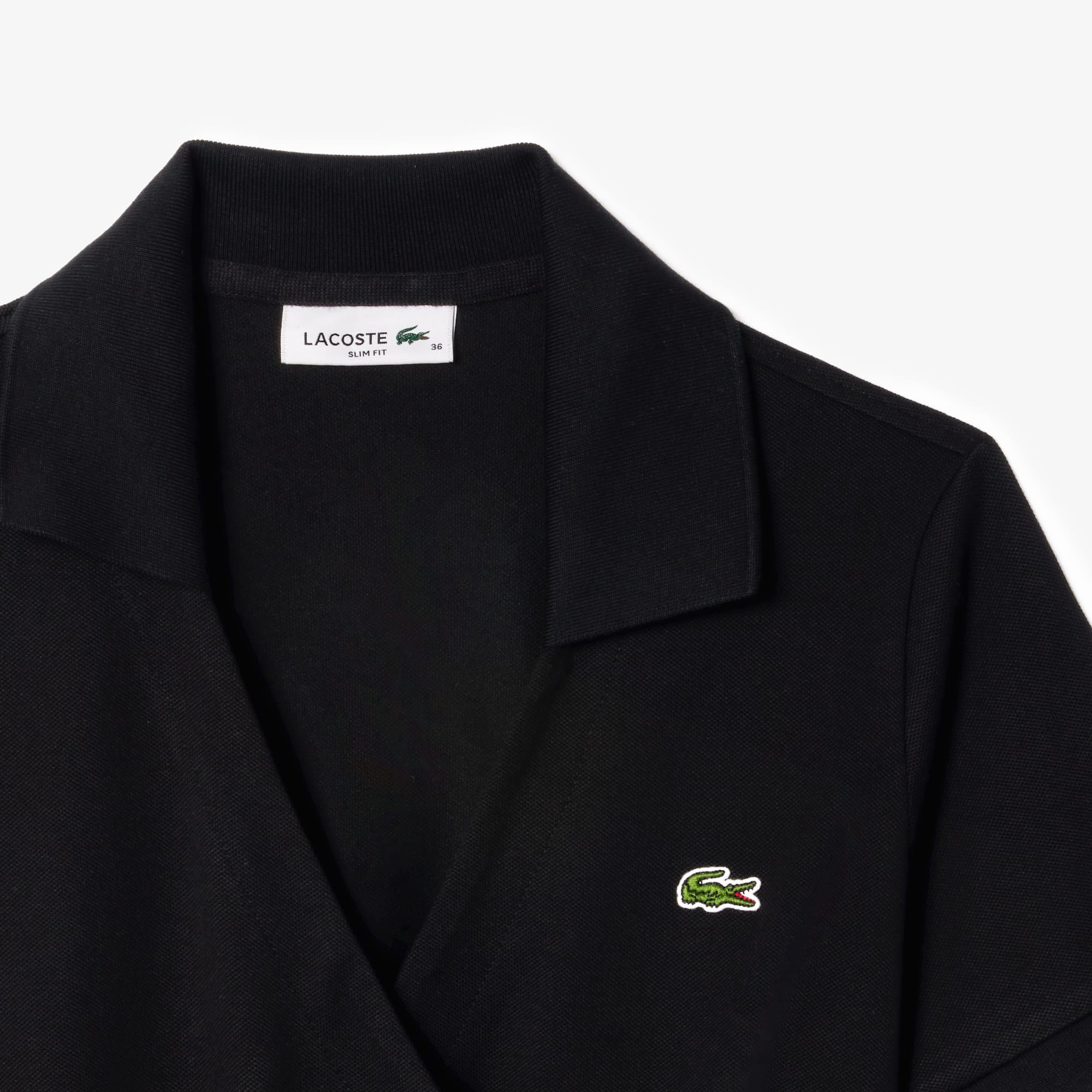 ★LACOSTE★ Women's Fluid Zipper Detail Dress Khaki EF9776-5 Long Sleeved Fluid Belted Dress - Women's dresses & skirts