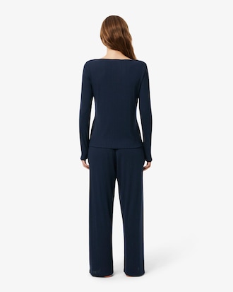 Stretch Pointelle Pajama Set