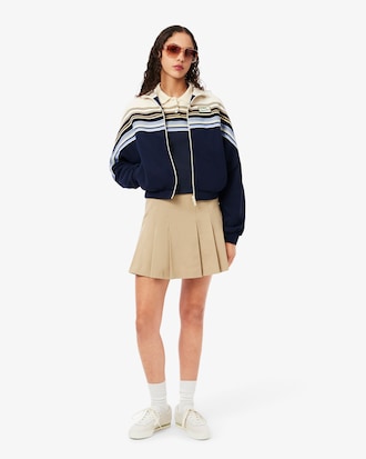 Women's Made In France Slim Fit Striped Polo