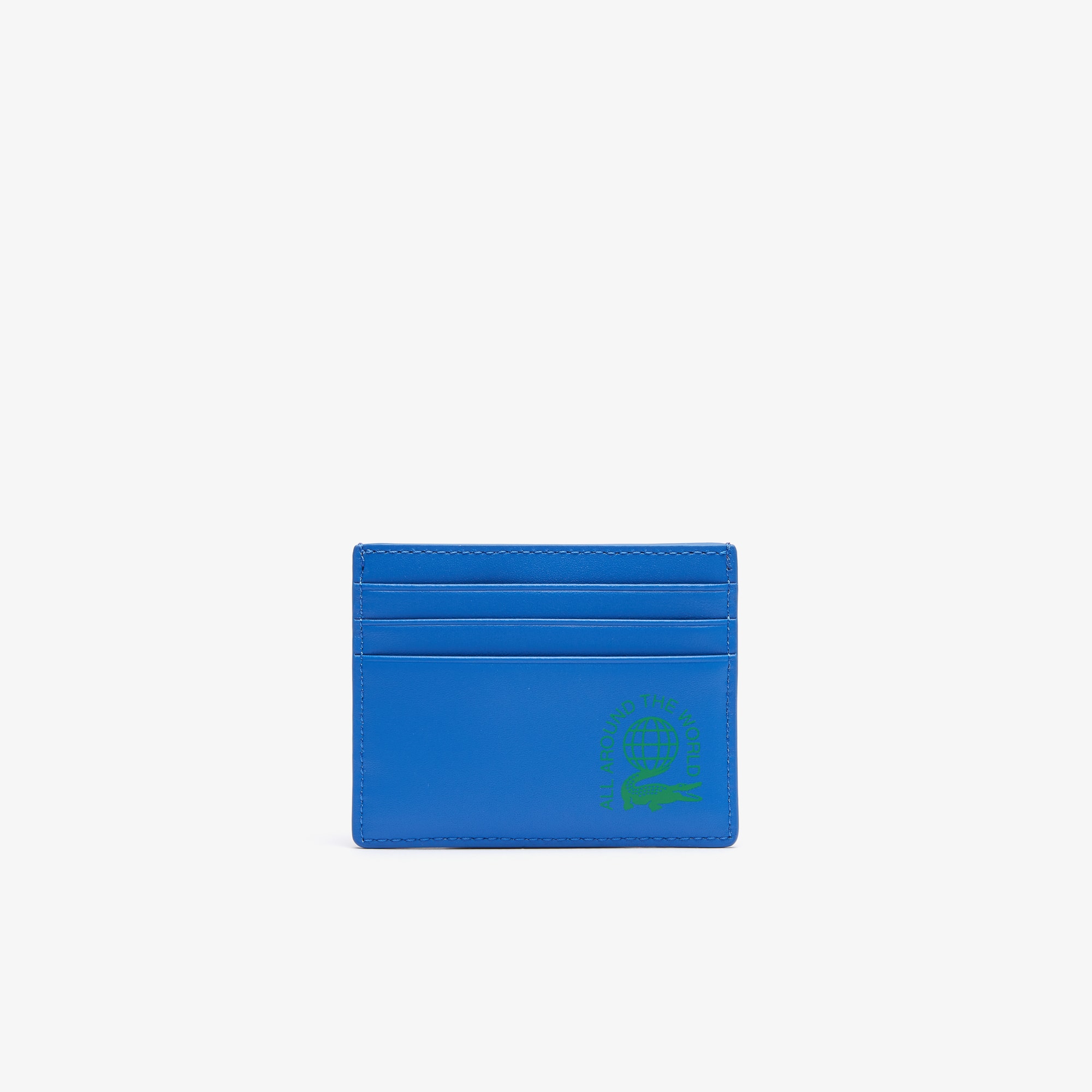 Colorblock Nautical Print Card Holder - Wallets & Small Leather